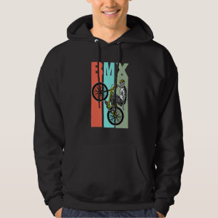 Bmx Bmx Cyclist Vintage Bike Fans Boys Youth B Hoodie