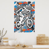 Bmx classique - Bmx Freestyle Bmx Poster Imprimer (Cuisine)