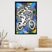 Bmx classique - Bmx Freestyle Bmx Poster Imprimer (Cuisine)