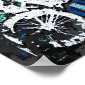 Bmx classique - Bmx Freestyle Bmx Poster Imprimer (Coin)