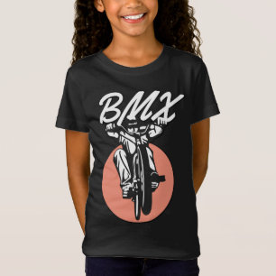 BMX Cool Biker Retro Stijl T-shirt