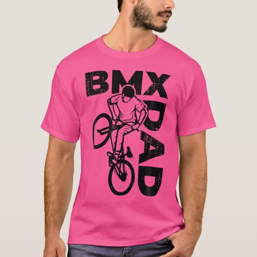 BMX Dad BMX Lover BMX T-shirt (Voorkant)