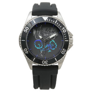 BMX-fiets sport gekleurde reflectie heren  Horloge