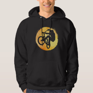 BMX-fietsen met raceboys en freestyle-fietsen Hoodie