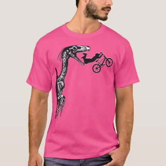 BMX Fietser Dinosaurus Fietsen Fietsen Fietsen T-shirt