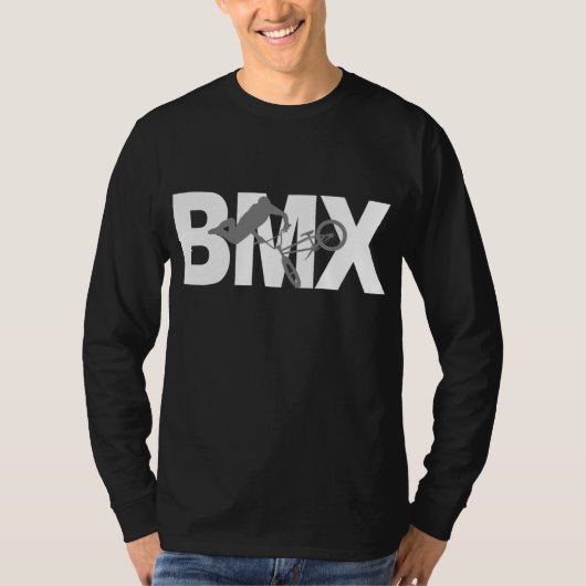BMX Free style fiets T-shirt (Voorkant)