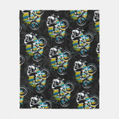 Bmx Freestyle - Comfy Bmx Fleece Blanket (Voorkant)