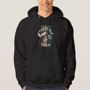 BMX Freestyle fiets India Vlag Fietssport Fietsen  Hoodie