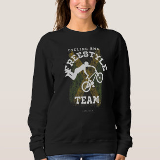 BMX Freestyle fiets Jamaica Vlag Fietssport Fietse Trui