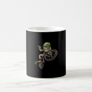 Bmx Frog Funny Frog Kikkikker Koolkikker Koffiemok