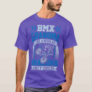 BMX Grandma als een reguliere grootmoeder alleen k T-shirt