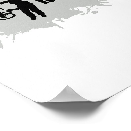 BMX is een manier van leven Poster (Hoek)