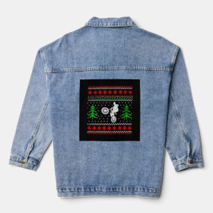 BMX Kerstmis Denim Jacket