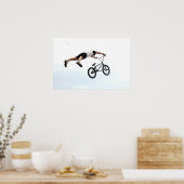 BMX Layed Out, Copyright Karen J Williams Poster (Keuken)