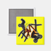 BMX MAGNEET (Voorkant / Achterkant)