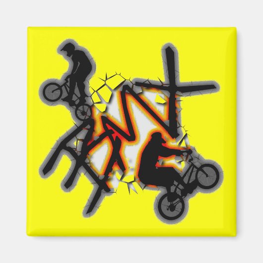 BMX MAGNEET (Voorkant)