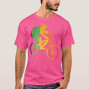 BMX MTB Stunts Fietswandeling Funny Motorcross T-shirt