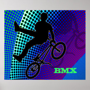 BMX op Fractal Movie Marquee Poster