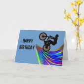 BMX op Rainbow Road Kaart (Gele Bloem)