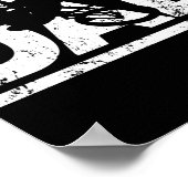 BMX pap fietser rijder extreme sport vader dag Poster (Hoek)