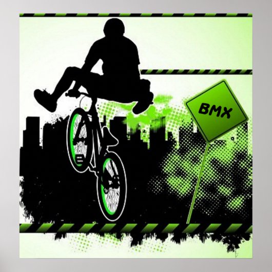 BMX-Poster Poster (Voorkant)