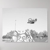 BMX-poster Poster (Voorkant)