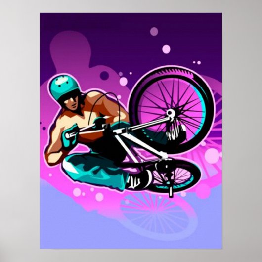 BMX-Poster Poster (Voorkant)