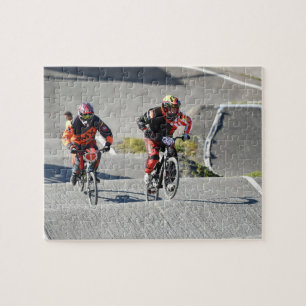 Bmx Race Actie Wielrenners Rad Bundesliga Fiets Legpuzzel