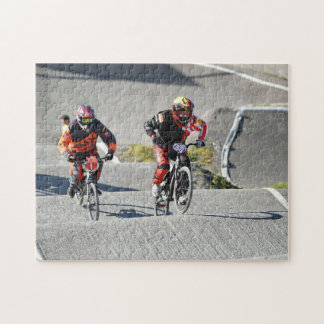 Bmx Race Actie Wielrenners Rad Bundesliga Fiets Legpuzzel