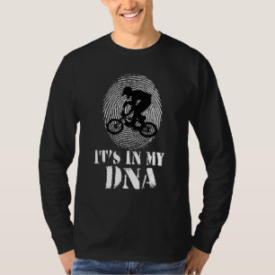 BMX racefiets Het zit in mijn DNA T-shirt