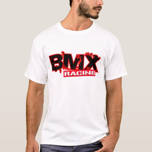 BMX RACING RED T-SHIRT (Voorkant)