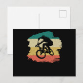 BMX Retro Cadeau Briefkaart (Voorkant / Achterkant)