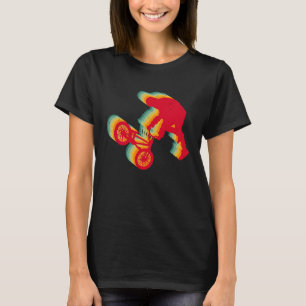 BMX Rider Bike Bicycle Stunt Racen Extreme Outdo T-shirt