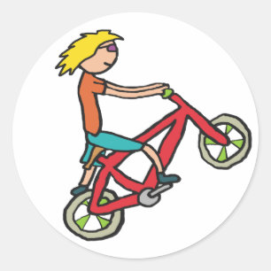 BMX RONDE STICKER