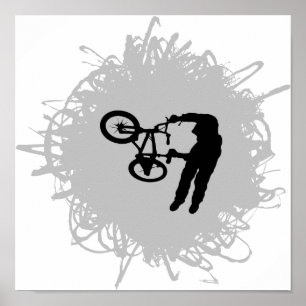 BMX-schijfstijl Poster