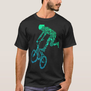 BMX-Shirten voor boogstralen BMX-versnellingsbak B T-shirt
