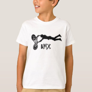 Bmx Sportfiets Team Game Vader Jongen Stad Plezier T-shirt