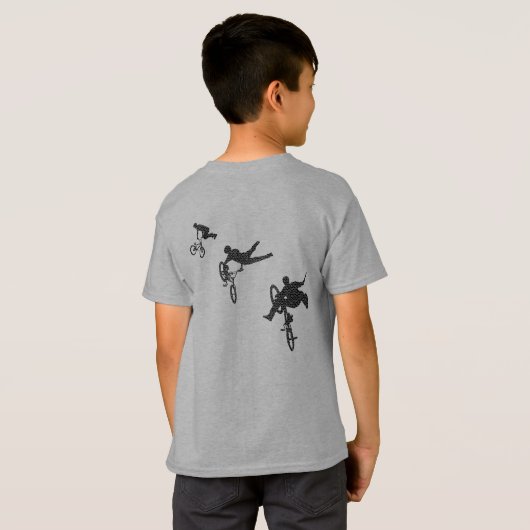 Bmx t-shirt (Achterkant volledig)