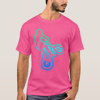 BMX Tricks Fietsstunt Mannen Boys BMX Fietser T-shirt