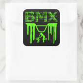 BMX VIERKANTE STICKER (Tas)