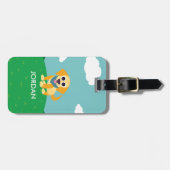 Bo de Dog Bagagelabel (Voorkant horizontaal)