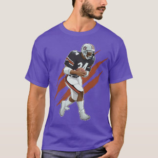Bo Jackson Running Bold #34 Claw T-shirt