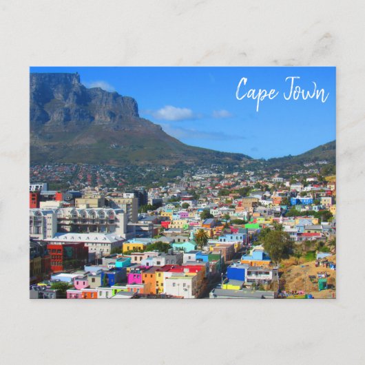 bo kaap cape briefkaart (Voorkant)