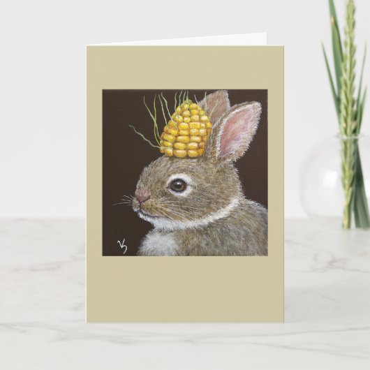 Bo la carte bébé lapin (Devant)