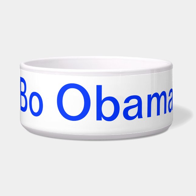 Bo Obama Voerbakje (Voorkant)
