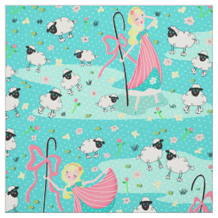 Bo Peep- en schapenbeddengoed Stof