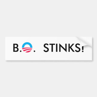 BO STINKT! BUMPERSTICKER