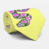 Boa Constrictor Pop Art Stropdas (Opgerold)