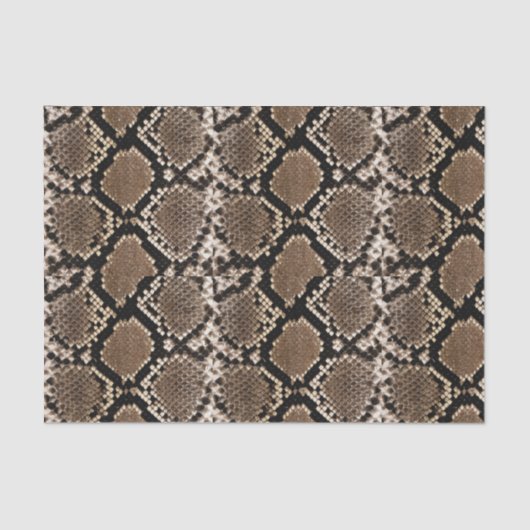 Boa Constrictor Snakeskin-weefselpapier Tissuepapier (Voorkant)