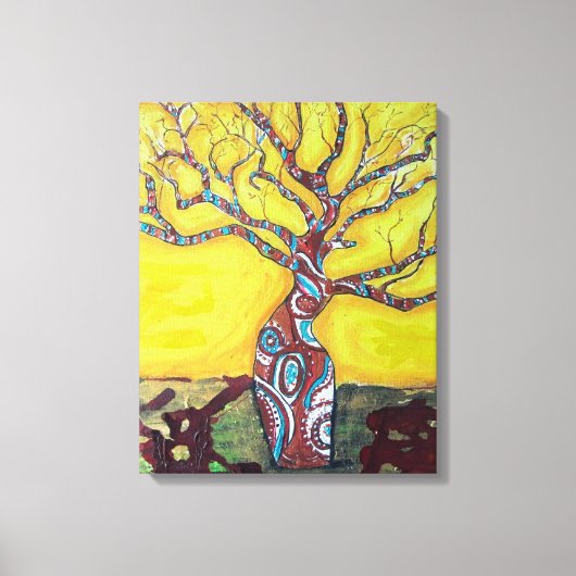 Boab Bright Canvas Afdruk (Voorkant)